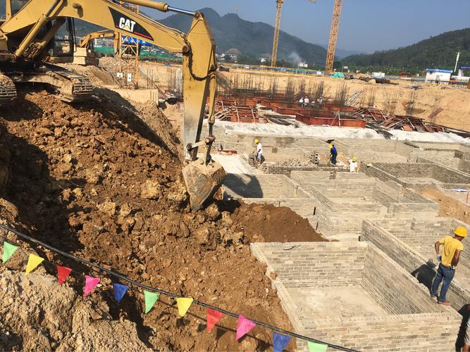 南靖高级中学建设项目2018年9月30日工程简报